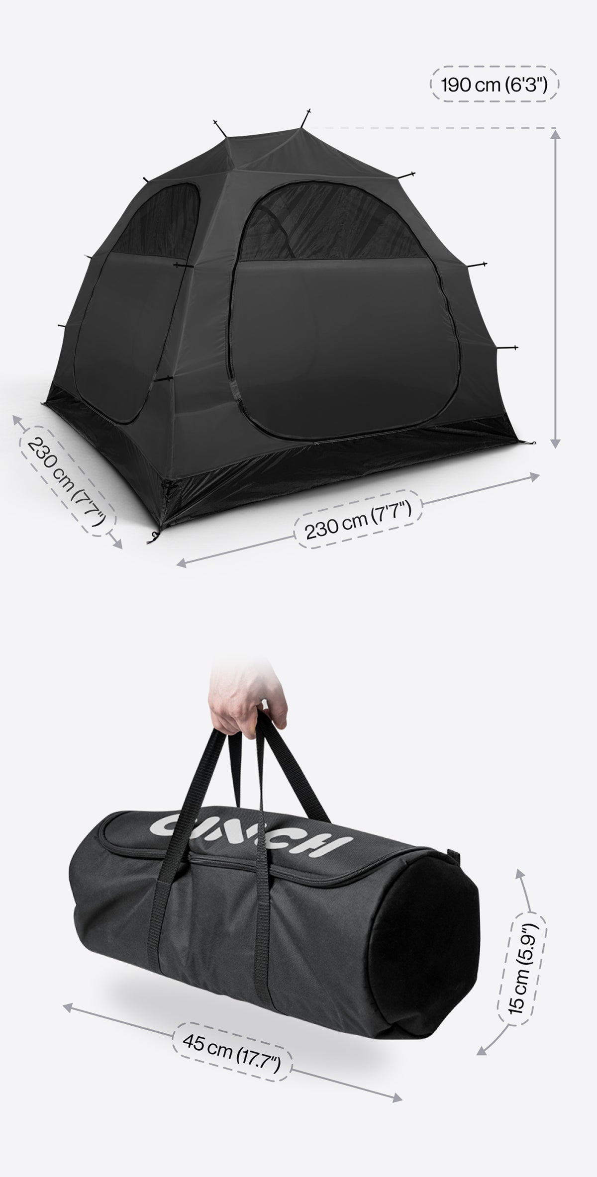 Hub Inner Tent LGC – Cinch Outdoors